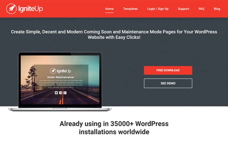 IgniteUp WordPress plugin