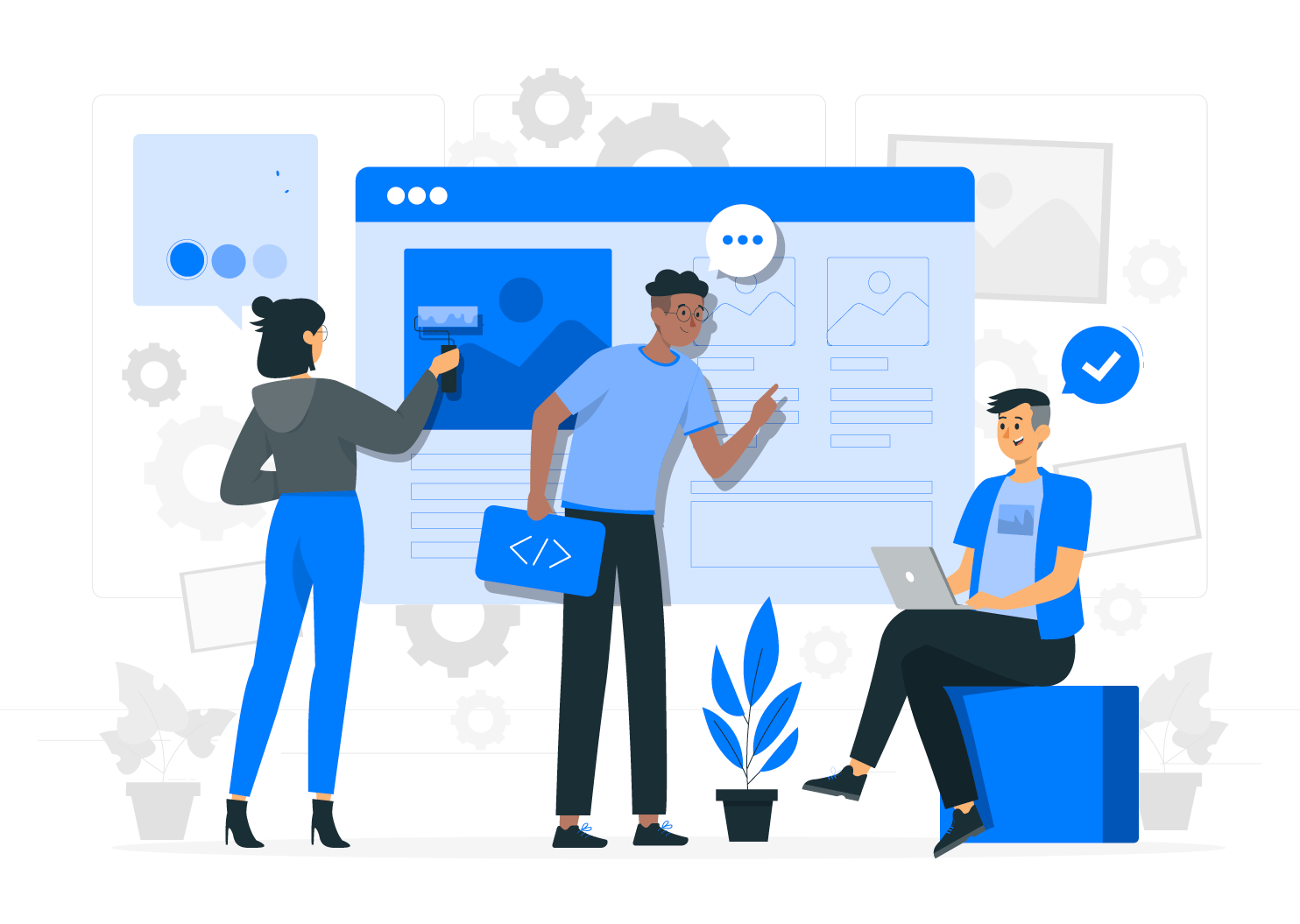 We offer a comprehensive range of services to transform your web application development idea into reality. Our team of experts is dedicated to providing you with complete solutions that meet your unique needs and requirements. With our vast experience and skill set, we can handle every aspect of the development process, from ideation to deployment. Trust us to be your go-to partner for all your web application development needs.